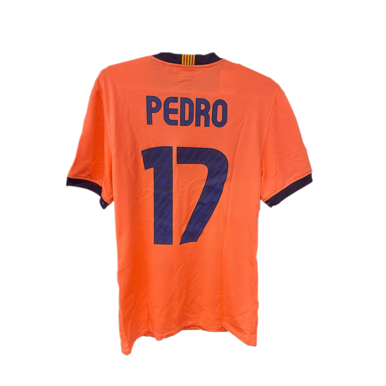 2009/10 Pedro Barcelona Match-Worn Football Shirt