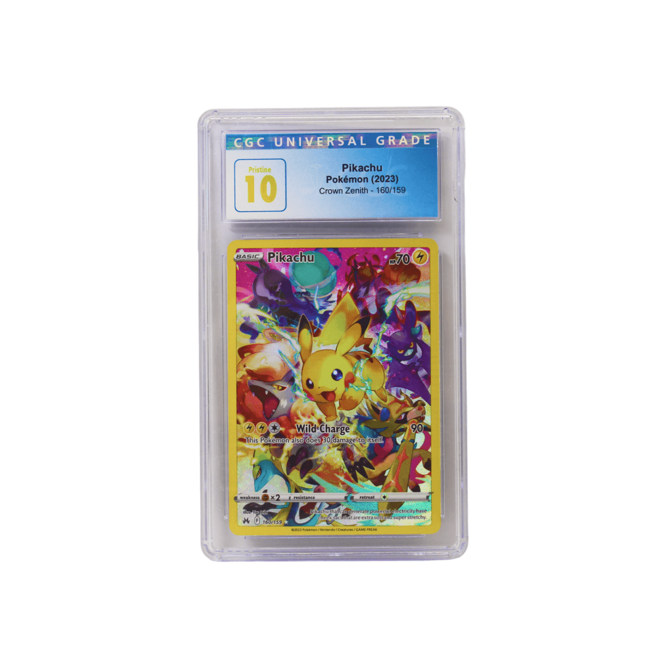 CGC 10 Pikachu: Wild Charge